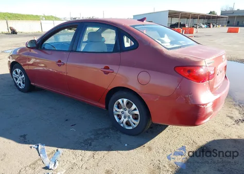 2009 Hyundai Elantra Gls из США, поврежденный, VIN KMHDU46DX9U698514
